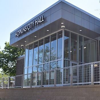 Exterior of Hopkins City Hall